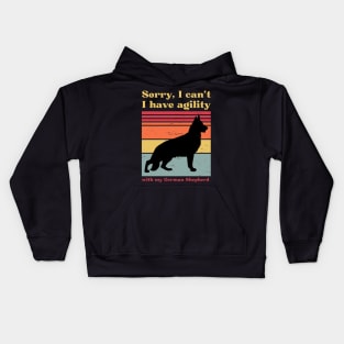 Sorry I can't, I have agility with my German Shepherd Kids Hoodie